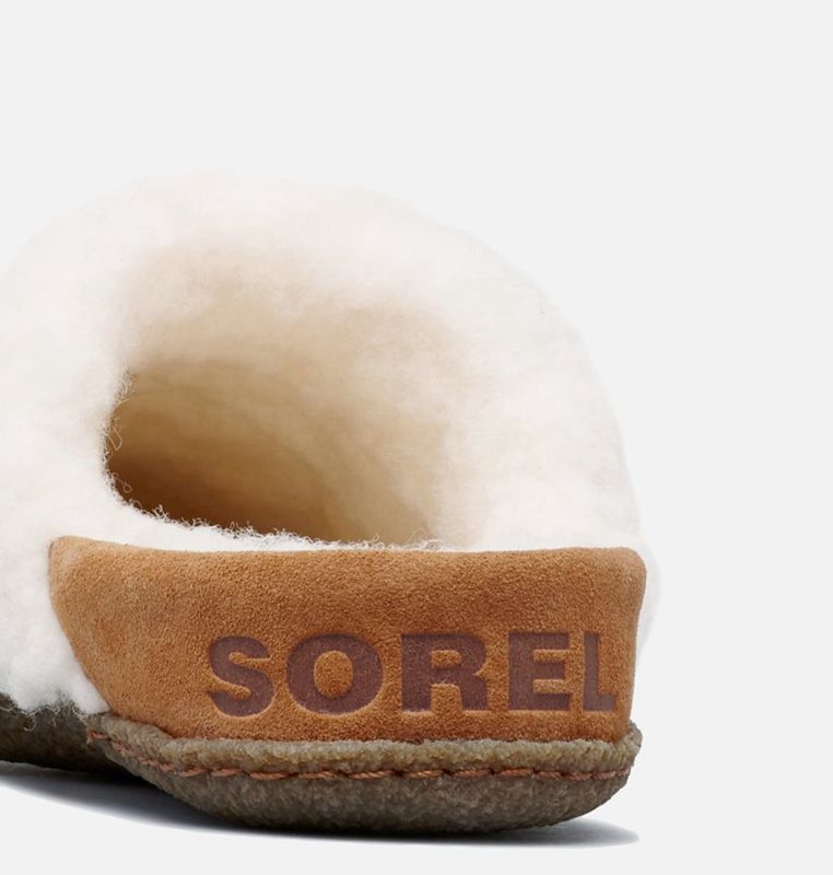 Pantuflas Sorel Mujer - Nakiska™ Ii Marrones/Beige - 47290-JMDU